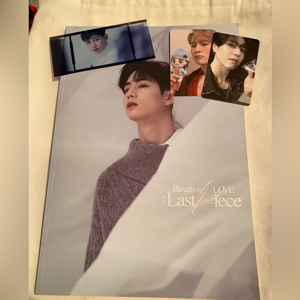 Got7 Breathe of love : last piece Mark photobook version with all inclusions